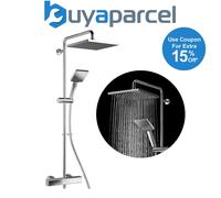 Mira Honesty ERD Mixer Shower Thermostatic Chrome 250mm Head Square 1.1901.002