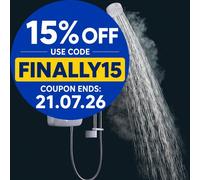 Mira Jump Electric Shower 10.8Kw White & Chrome Modern Bathroom 1.1788.012