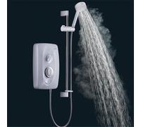 Mira Jump Multi Fit 8.5kW Electric Bathroom Shower White Chrome 1.1788.010