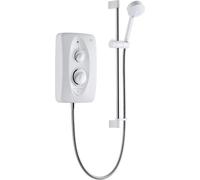 Mira Jump Multi Fit 8.5kW Electric Bathroom Shower White Chrome 1.1788.010