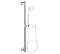 Mira Kohler Polished Chrome Handshower Shower Bar Riser Rail 762mm + Slide Mount Bar