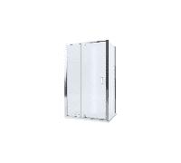 Mira Leap 6mm Glass Framed Pivot Shower Door 1200mm - Chrome Please Select Size: 1200mm
