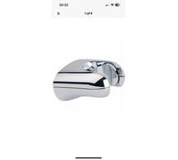 Mira Logic ABS Shower Head Holder Chrome - Concealed Fittings No:2.1605.150