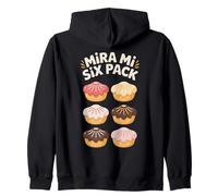 Mira Mi Six Pack Conchas Zip Hoodie