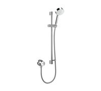 Mira Minimal Chrome Effect Rear Fed Mixer Shower Kit & 1.25M Hose Length