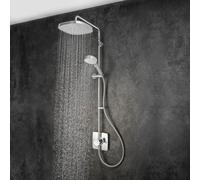 Mira Opero Bathroom Thermostatic Mixer Shower Chrome Twin Adjustable Head Modern