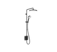 Mira Opero Dual Thermostatic Shower Mixer - Matt Black Finish: Matt Black