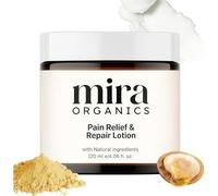 Mira Organics Pain Relief & Repair Lotion Original Nerve Relief Lotion Fast-Absorbing Plant-Based Formula with Magnesium and Botanicals for Muscles and Joints (White-X1PCS)
