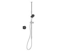 Mira Platinum Concealed Valve Gravity-Pumped Ceiling Fed Smart Digital Mixer 4-Spray Pattern Shower Head