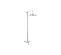 Mira Realm Single Outlet Exposed Mixer Shower, Fixed Head - Chrome