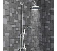 Mira Realm Chrome Effect Wall-Mounted Thermostatic Mixer Shower With 2 Heads & 1.5M Hose Length