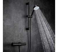 Mira Relate Ev Thermostatic Bar Mixer Shower With Adjustable Handset - Matt Black
