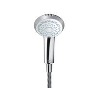 Mira Response Chrome Effect 4-Spray Pattern Shower Head, 230mm