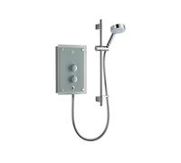 Mira Showers 1.1634.011 Azora 9.8 Kw Thermostatic Electric Shower - Frosted Glass/Chrome