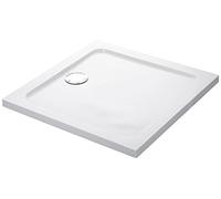Mira Showers 1.1697.014.WH Square 760 x 760 mm Flight Low Shower Tray - White