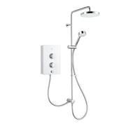 Mira Decor Dual White Manual Electric Shower, 10.8Kw