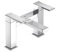 Mira Showers Evoco Square Bath Filler Mixer Tap Chrome Deck Mounted 2.1977.016