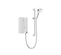 Mira Sport Max Single Outlet Gloss White Electric Shower, 9Kw