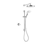Mira Mode Dual Outlet High Pressure Combi Rear Fed Digital Mixer Shower - Chrome