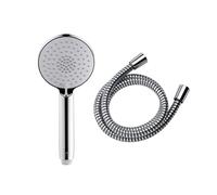 Mira Showers Zest 90mm 3-Spray Eco Shower Head and Hose - Chrome