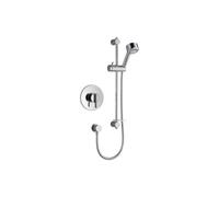 Mira Silver Single Outlet Sequential Concealed Mixer Shower, Shower Kit - Chrome