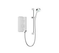 Mira Sport Gloss White Electric Shower, 9.8Kw