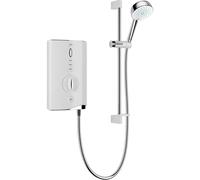 Mira Sport Max Airboost White Electric Shower, 9kW 4-Spray Pattern