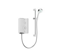 Mira Sport Multi-Fit Gloss White Electric Shower, 9.8Kw