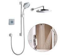 Mira Vier Digital Mixer Shower Dual Outlet Low Pressure Gravity Pumped Rear Fed