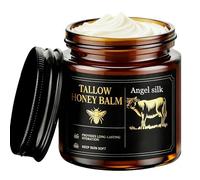 Mira Whipped Tallow Cream for Face & Body - 100% Grass-Fed Beef Tallow, Natural Honey & Beeswax Moisturizer, Deep Hydration & Nourishment, Oil-Free & Unscented, Fast Absorbing