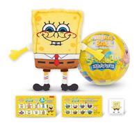 MiraBall Mystery Expandable Maxi Plush to UNbox, Collectible Squishy and Soft Plush with 4 Surprise, Limited Edition, Great Toy Gift for Kids Aged 3+ - Wyncor (Spongebob)