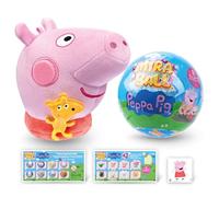 MiraBall Mystery Expandable Maxi Plush to UNbox, Collectible Squishy and Soft Plush with 4 Surprise, Limited Edition, Great Toy Gift for Kids Aged 3+ - Wyncor (Peppa Pig)
