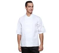 Mirabella Health & Beauty Dill Chefs Short Sleeve Jacket White XL