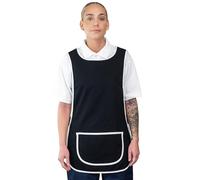 Mirabella Health & Beauty Unisex Hygea Tabard Apron Black-White 2XL