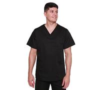 Mirabella Health & Beauty Unisex Lister Hospital Scrub Top Black S