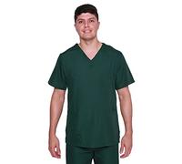 Mirabella Health & Beauty Unisex Lister Hospital Scrub Top Bottle Green 2XL