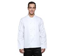 Mirabella Health & Beauty Unisex Sorrel Chef's Long Sleeve Jacket White 2XL