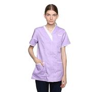 Mirabella Health & Beauty Women's Cavell Healthcare Tunic Uniform Lilac-White 6 UK