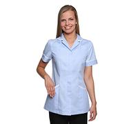 Mirabella Health & Beauty Women's Nightingale Healthcare Tunic Uniform Sky-White 6 UK