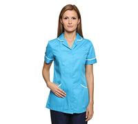 Mirabella Health & Beauty Women's Nightingale Healthcare Tunic Uniform Teal-White 6 UK