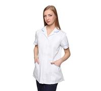Mirabella Health & Beauty Women's Nightingale Healthcare Tunic Uniform White-Sky 6 UK