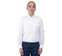 Mirabella Health & Beauty Women's Pilot Shirt Long Sleeves White 16 UK