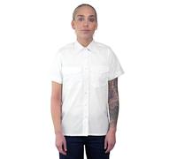 Mirabella Health & Beauty Women's Pilot Shirt Short Sleeve White 18 UK
