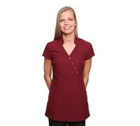 Mirabella Health & Beauty Women's Venus Beauty Tunic Uniform Light Wine 6 UK