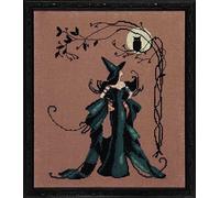 Mirabilia Minerva Linen Kit Beaded Counted Cross Stitch by Nora Corbett Designs NC221 Bewitching Pixies (Bundle: Chart, Fabric, Beads)