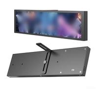 Mirabox D92 9.2-Inch Long-Format Chassis Screen, Type-C Interface For Real-Time CPU Temp, Secondary Display For Enhanced Gaming Visuals(Black)