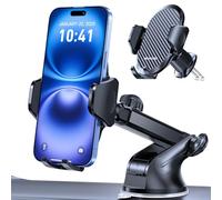 Miracase 2025 Mobile Phone Holder Car Upgrade 4-in-1 Mobile Phone Holder 360° Rotatable Car on Dashboard Panel for iPhone Samsung etc