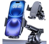Miracase 2026 Car Phone Holder for Cars Dashboard Windscreen Air Vent Desk, 4 in 1 Mobile Phone Mount Automobile Cradle 360° Rotatable Stand for iPhone 17 Pro Max Air 16 15 14 13 12