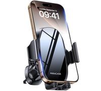 Miracase 2nd Generation Car Phone Holder, Air Vent Phone Holder for Cars 360¡ã Rotation, Universal Mobile Phone Mount Automobile Cradles for Vent Van iPhone 14 Pro Max 13 12 11 Samsung