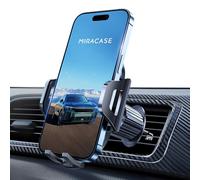 Miracase Car Phone Holder [Metal Hook] 360° Adjustable Car Phone Holder, Ideal for Drivers, Compatible with Android iPhone and All Smartphones